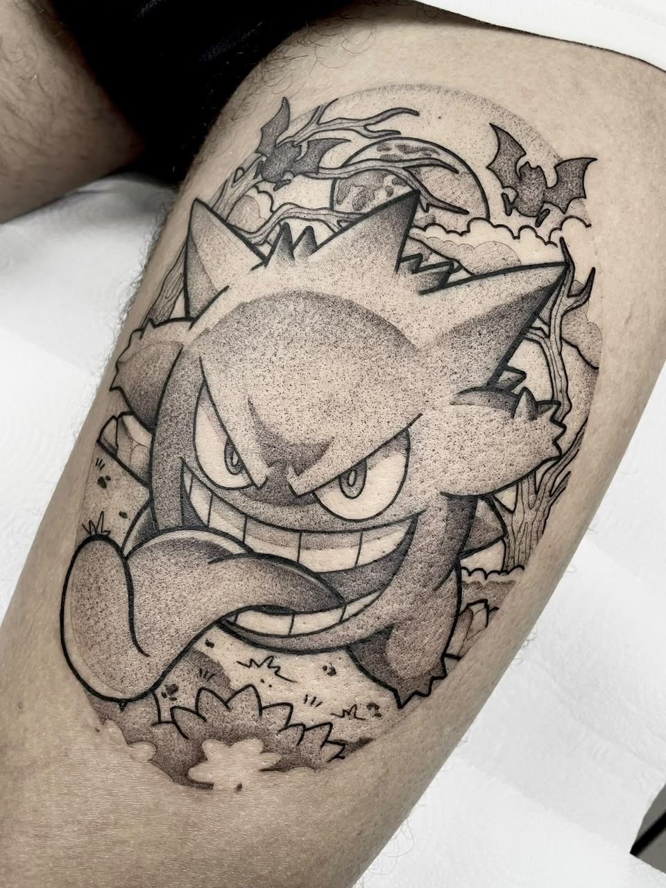 Gengar na coxa